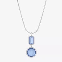 Liz Claiborne 17 Inch Snake Pendant Necklace