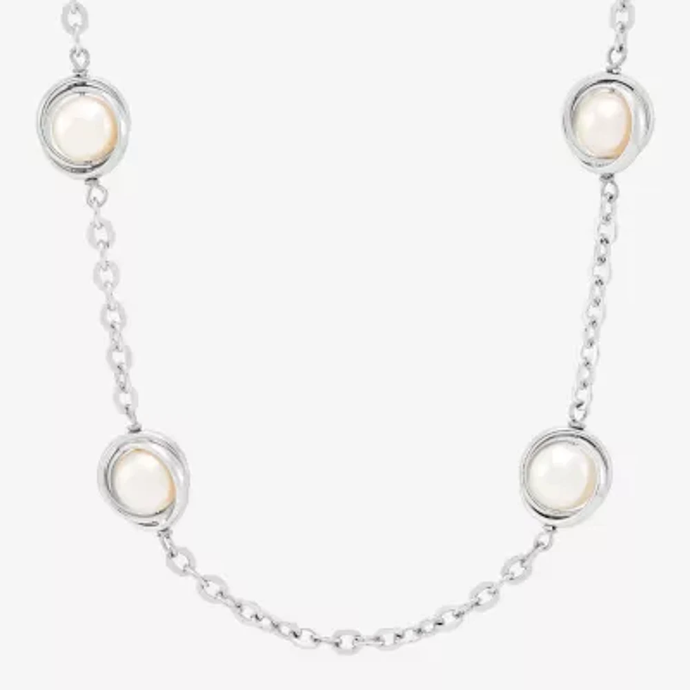 White Strand Necklace