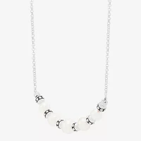 White Strand Necklace