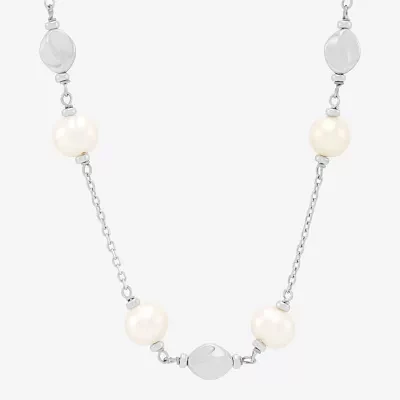 White Strand Necklace