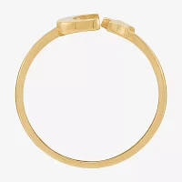 10K Gold Moon Round Star Band