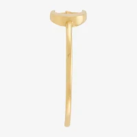 10K Gold Moon Round Star Band