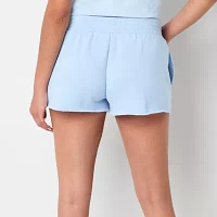 Bluey Fleece Short Womens Low Rise Pull-On Juniors