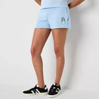 Bluey Fleece Short Womens Low Rise Pull-On Juniors