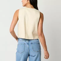 a.n.a Tie Front Womens Vest