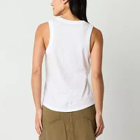 a.n.a Womens U Neck Sleeveless Tank Top