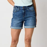 a.n.a Womens High Rise 5" Denim Short