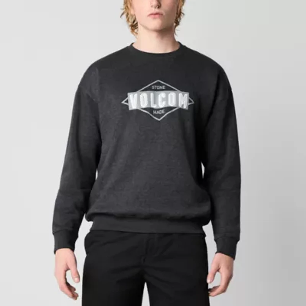 VOLCOM Mens Crew Neck Long Sleeve Sweatshirt