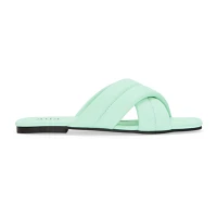 a.n.a Womens Puffy Slide Sandals