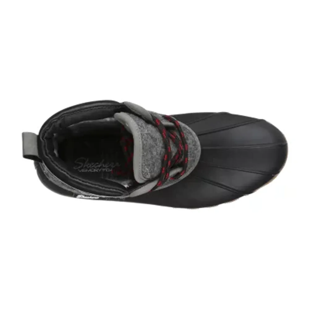 Skechers Womens Pond Lil Puddles Flat Heel Rain Boots