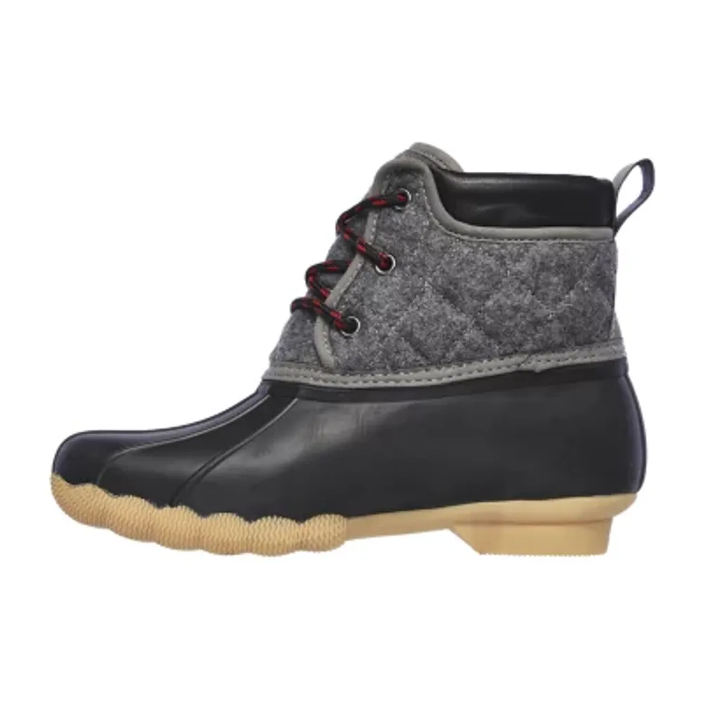 Skechers Womens Pond Lil Puddles Flat Heel Rain Boots
