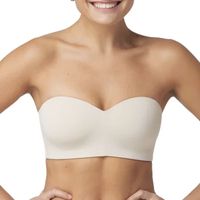 Maidenform Pure Comfort Bandeau Wireless Strapless Bra Dm7685