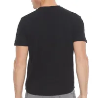 mutual weave Slub Mens Crew Neck Short Sleeve T-Shirt