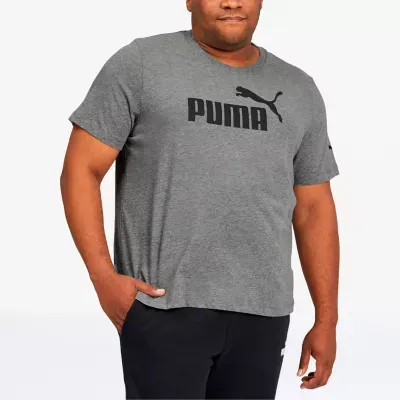 PUMA Mens Crew Neck Short Sleeve T-Shirt Big and Tall