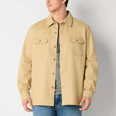 Frye and Co. Mens Big Tall Lightweight Shirt Jacket