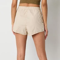 Arizona Womens Low Rise Pull-On Short Juniors