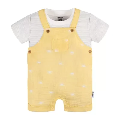 Gerber Baby Unisex 2-pc. Shortall Set