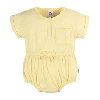 Gerber Baby Girls 2-pc. Short Sleeve Romper