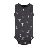 Gerber Baby Boys 4-pc. Crew Neck Sleeveless Bodysuit