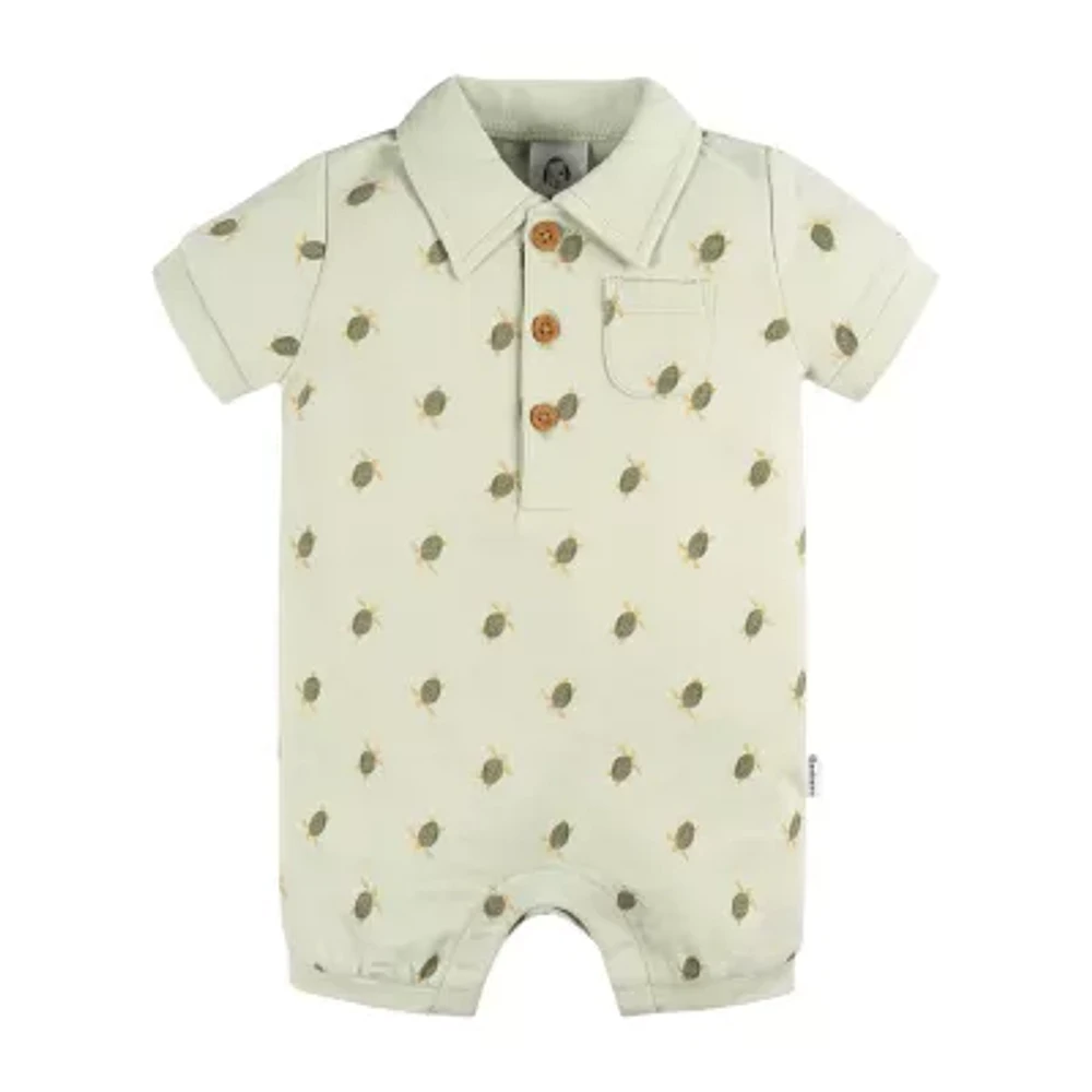 Gerber Baby Boys Short Sleeve Romper