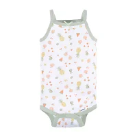 Gerber Baby Girls 4-pc. Square Neck Sleeveless Bodysuit