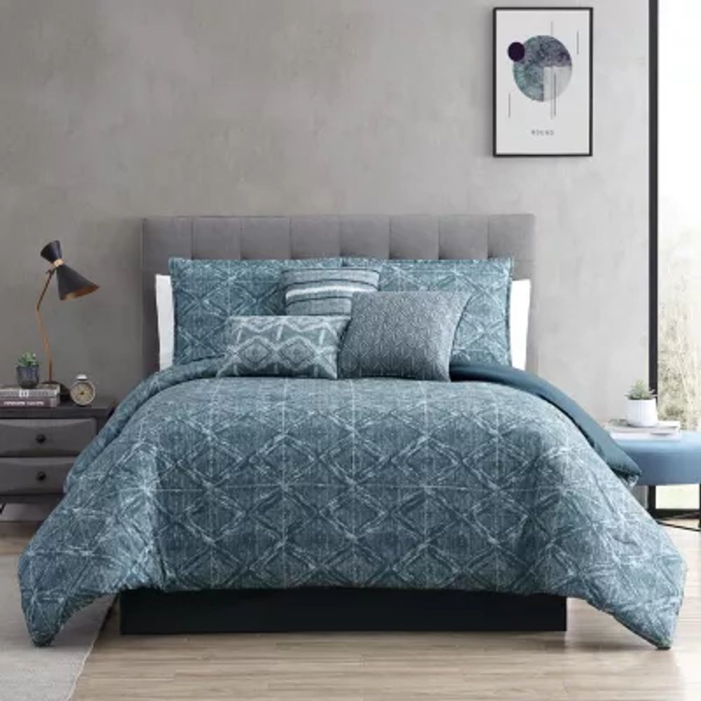 Riverbrook Home Daytona 7-pc. Geometric Midweight Comforter Set