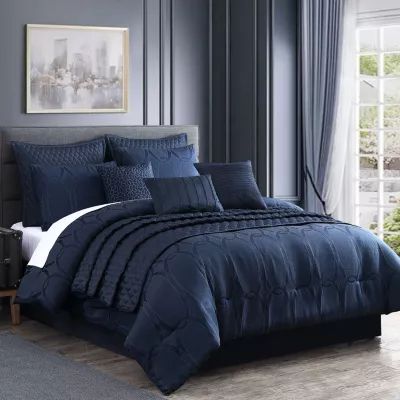 Riverbrook Home Destiny 10-pc. Jacquard Midweight Comforter Set