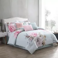 Riverbrook Home Ridgley 7-pc. Floral Midweight Comforter Set