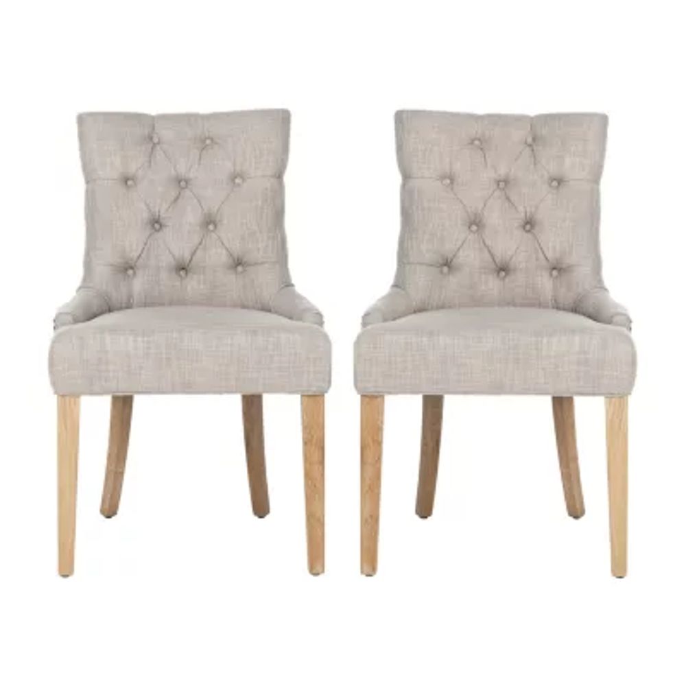 Abby Tufted Side Chair Set of Two