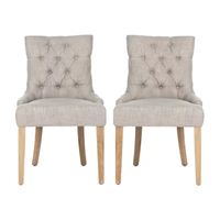 Abby Tufted Side Chair Set of Two