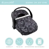 The Peanutshell Black Camo Car Seat Covers