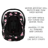 The Peanutshell Floral Rose Car Seat Covers