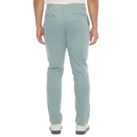 mutual weave Stretch Mens Slim Fit Flat Front Pant