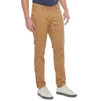 mutual weave Mens Easy-on + Easy-off Seated Wear Adaptive Regular Fit Flat Front Pant