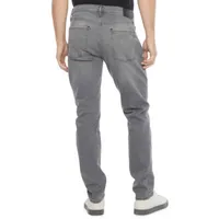 mutual weave Mens Stretch Fabric Tapered Leg Regular Fit Jean