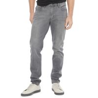 mutual weave Mens Stretch Fabric Tapered Leg Regular Fit Jean