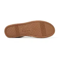 Dearfoams Rachel Velour Closed Back Womens Slip-On Slippers