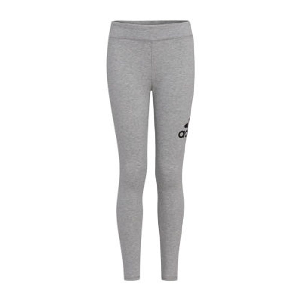 adidas Big Girls Mid Rise Full Length Leggings