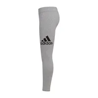 adidas Big Girls Mid Rise Full Length Leggings