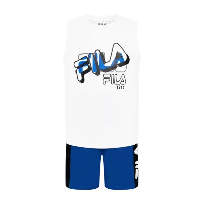 FILA Little Boys 2-pc. Short Set