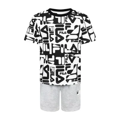 FILA Big Boys 2-pc. Short Set