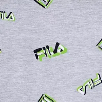 FILA Big Boys Round Neck Short Sleeve Graphic T-Shirt