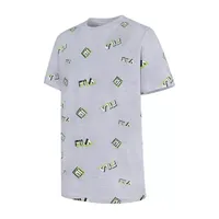 FILA Big Boys Round Neck Short Sleeve Graphic T-Shirt