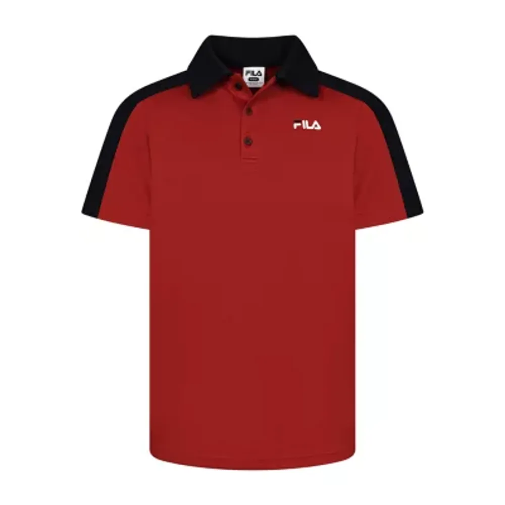 FILA Big Boys Short Sleeve Polo Shirt