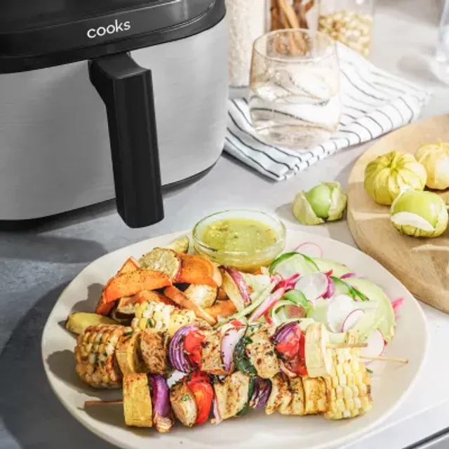 Cooks 6 Quart Air Fryer Touchscreen