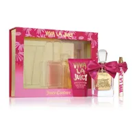 Juicy Couture Viva La Juicy 3.4 Oz Eau De Parfum 3-Pc Gift Set ($181 Value)