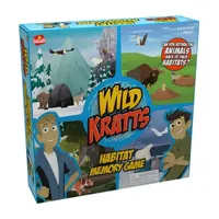 Pressman Wild Kratts Habitat Memory Game