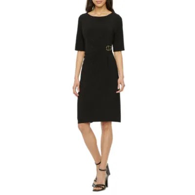 Jessica Howard Short Sleeve Sheath Dress