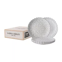 Laura Ashley 4-pc. Earthenware Dessert Plate Set -  Artisan Collectables