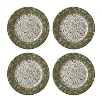 Laura Ashley 4-pc. Porcelain Salad Plate Set - Stockbridge Collectables